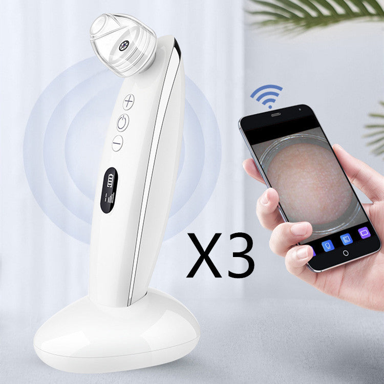 Glownova Electric Blackhead Suction Device Facial Acne Suction Blackhead Pore Cleansing Beauty Device